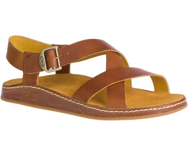 Yellow Chaco Wayfarer Women Sandals | 90143-VMBP | Usa