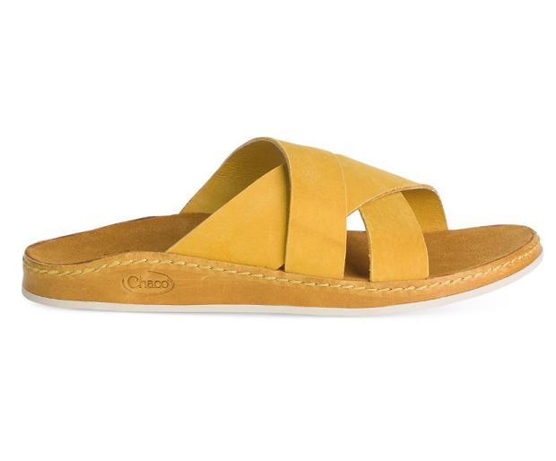 Yellow Chaco Wayfarer Women Slide | 86237-GPAR | Usa