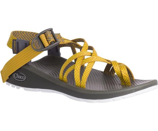 Yellow Chaco Z/Cloud X2 Women Sandals | 05921-XLCR | Usa