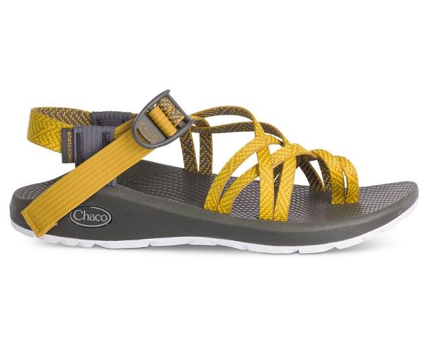 Yellow Chaco Z/Cloud X2 Women Sandals | 05921-XLCR | Usa